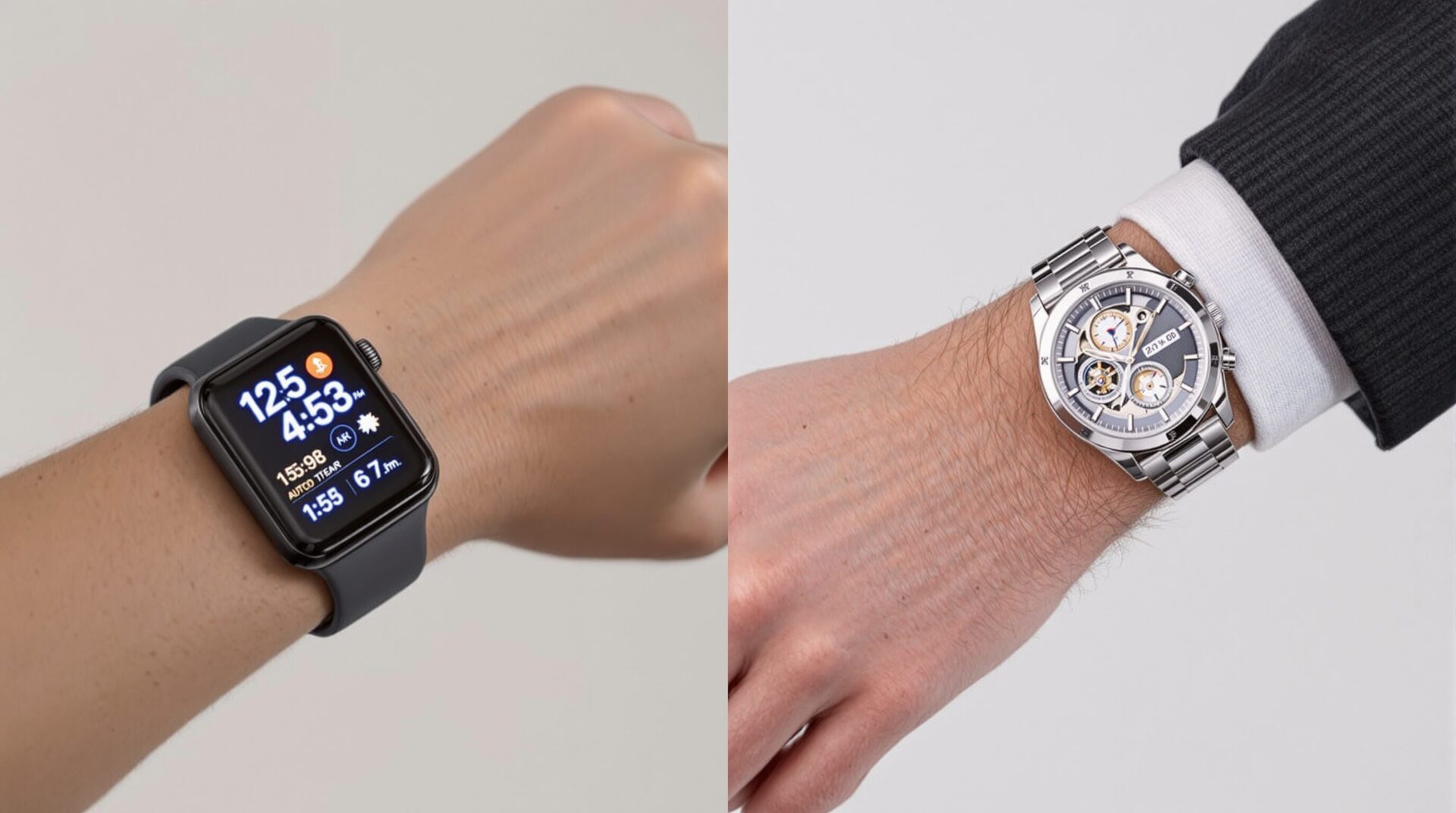 Montre connectée VS Montre Automatique : laquelle choisir pour un geek ?