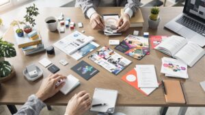 support de communication papier