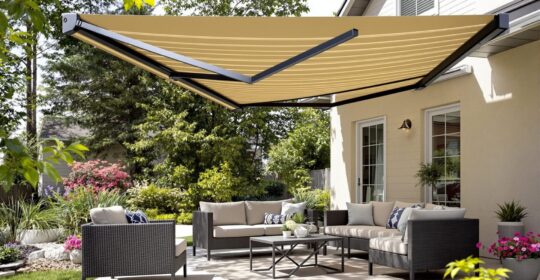 store électrique extérieur