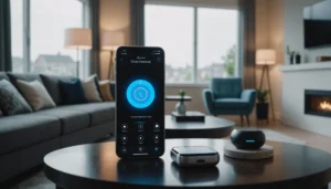 alarme connectée smartphone