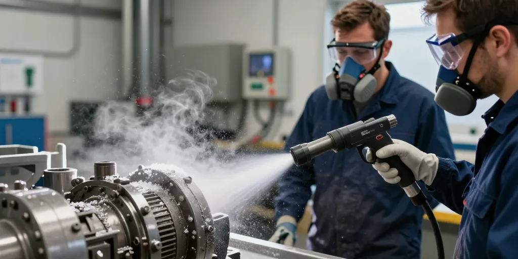 Quel est le principe du nettoyage cryogénique ?