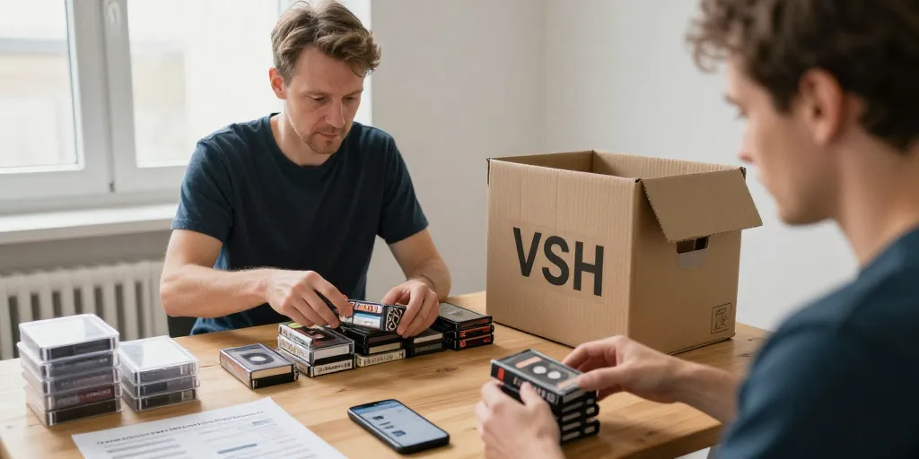 recyclage des cassettes vhs