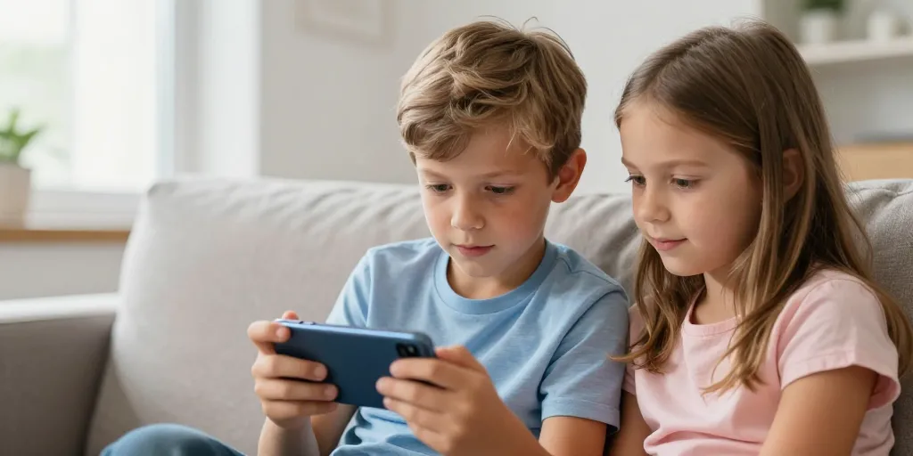 smartphone enfant