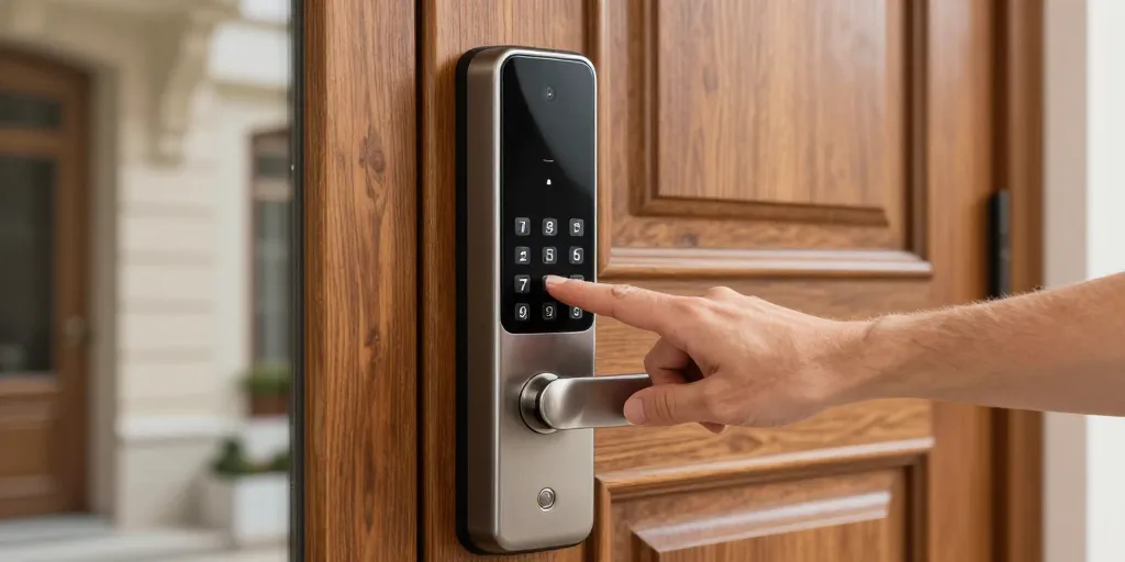 serrure connectée à code