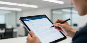 Applications bancaires : ce qui se passe vraiment quand vous « signez » un document